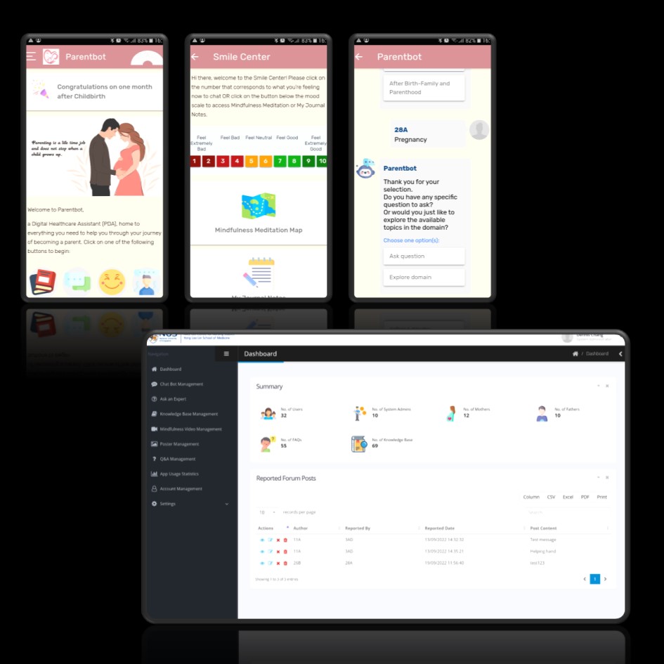 Academic Research app development - El Pando (Singapore)