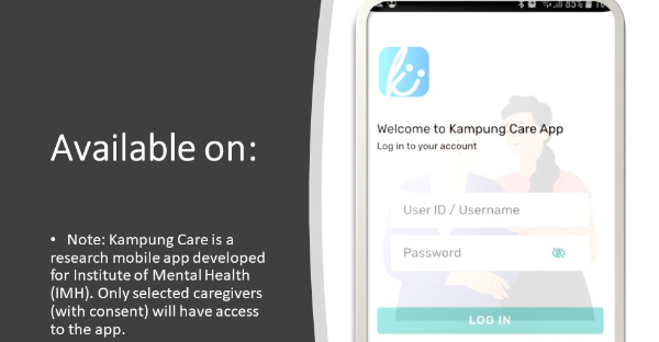 Launch of IMH's Kampung Care App article